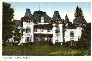 Koritnyica, Korytnica Kupele; Hygiea / hotel villa