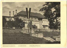 Sopron, Oedenburg; Brennbergbánya, Kisdedóvó, Országzászló. Röttig-Romwalter nyomda rt. (EK)