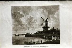 cca 1925 Szélmalmok, Kerny István (1879-1963) budapesti fotóművész gyűjtéséből és hagyatékából, 18 d...