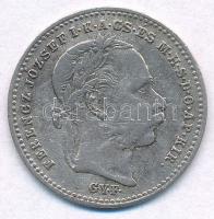 1870GYF 20kr Ag "Váltó Pénz" T:2-,3 Adamo M11.1