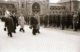 1949. április 14. Függetlenségi nyilatkozat ünnepsége Debrecenben, amelyen Nagy Imre is jelen volt, ...