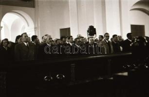 1949. április 14. Függetlenségi nyilatkozat ünnepsége Debrecenben, amelyen Nagy Imre is jelen volt, ...