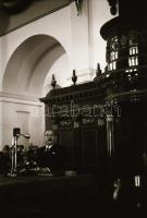 1949. április 14. Függetlenségi nyilatkozat ünnepsége Debrecenben, amelyen Nagy Imre is jelen volt, ...