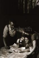 cca 1948 Csepel motorok, kerékpárok, varrógépek, 15 db szabadon felhasználható, vintage negatív Rózs...