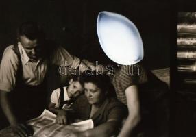 cca 1948 Csepel motorok, kerékpárok, varrógépek, 15 db szabadon felhasználható, vintage negatív Rózs...