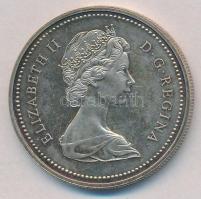 Kanada 1972. 1$ Ag II. Erzsébet T:2 patina Canada 1972. 1 Dollar Ag Elizabeth II C:XF patina