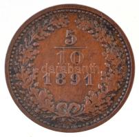 Ausztria 1891. 5/10kr Cu T:1-,2 kis ph
Austria 1891. 5/10 Kreuzer Cu C:AU,XF small edge error
Krau...
