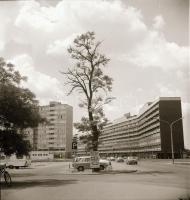 cca 1975 Kecskeméti városképek, 21 db szabadon felhasználható, professzionális minőségű negatív, 6x6...