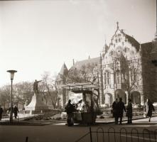 cca 1975 Kecskeméti városképek, 21 db szabadon felhasználható, professzionális minőségű negatív, 6x6...