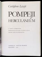 Catiglione László: Pompeji. Herculaneum. Bp.,1979, Gondolat-Magyar Helikon. Kiadói egészvászon-kötés...