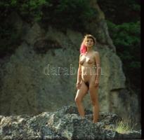 cca 1988 Menesdorfer Lajos (1941-2005) budapesti fotóművész felvételei, 8 db vintage negatív, 6x6 cm