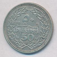 Libanon 1952. 50p Ag T:2
Lebanon 1952. 50 Piastres Ag C:XF