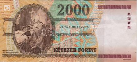 Ungarn, 2000, Banknote, 2000 Forint, Millenium Ausgabe Erh.: II