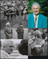 cca 1980-1990 10 db fotó Albert Flórián (1941-2011) labdarúgóról, 9x12,5 és 13x18 cm közti méretben