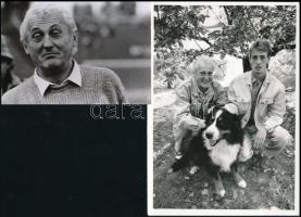 cca 1980-1990 10 db fotó Albert Flórián  (1941-2011) labdarúgóról, 9x12,5 és 13x18 cm közti méretben