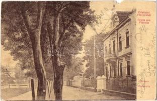 Pöstyén, Piestany; Parksor. W.L. 882. / Parkzeile / villa alley (b)