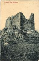 Znióváralja, Klastor pod Znievom; várrom. G. 5905. / castle ruins (szakadás / tear)