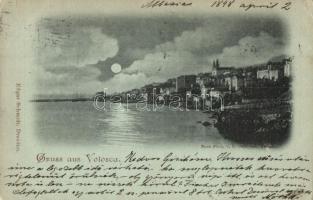 1898 Volosko, Volosca; látkép. Edgar Schmidt kiadása / general view (EK)
