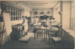 Cortil-Noirmont, Colonie de Cortil-Noirmont / Children's Institute and school - incomplete post...