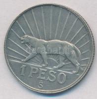 Uruguay 1942. 1P Ag T:2
Uruguay 1942. 1 Peso Ag C:XF
Krause KM#30