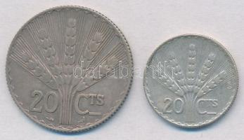 Uruguay 1930. 20c Ag + 1942. 20c Ag T:2-,2
Uruguay 1930. 20 Centesimos Ag + 1942. 20 Centesimos Ag ...