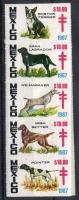 1987 Kutyák, 5 klf mexikói tuberkulózis bélyeg
