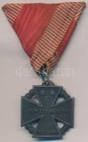 1916. Károly-csapatkereszt cink kitüntetés mellszalagon T:1-,2 NMK 295.