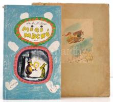 5 db különféle Móra-kiadású mesekönyv: Andersen legszebb meséi (1957), Benedek Elek: Az aranyalmafa ...