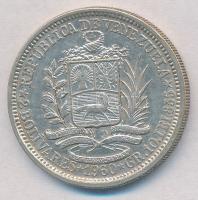 Venezuela 1960. 2B Ag T:1-
Venezuela 1960. 2 Bolivares Ag C:AU