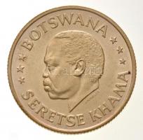 Botswana 1966. 50c Ag Függetlenség T:1,1- Botswana 1966. 50 Cents Ag Independence C:UNC,AU Krause KM#1