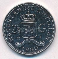 Holland-Antillák 1980. 2 1/2G Ni "Julianna" T:1-
Netherland Antilles 1980. 2 1/2 Gulden N...