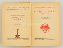 Az Erdélyi Helikon íróinak anthologiája 1924-1934. Szerk.: Kovács László. Kolozsvár, 1934, Erdélyi S...