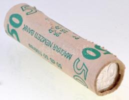 1990. 50f Al (50x) bontatlan "MNB" banki rolniban T:1,1-