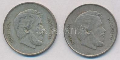 1947. 5Ft Ag "Kossuth" (2x) T:2-,3