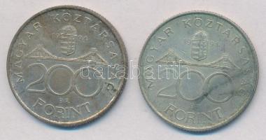 1994. 200Ft Ag "Deák" T:2,2-