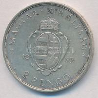 1935. 2P Ag "Pázmány" T:2
Adamo P7