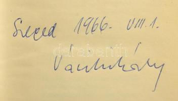 Váci Mihály: Akác a forgószélben. Válogatott versek. ALÁÍRT! 1966, Kozmosz Könyvek. Kiadói egészvász...