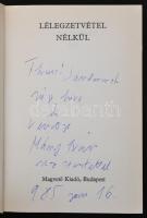 Mándy Iván: Lélegzetvétel nélkül. DEDIKÁLT! Bp., 1984, Magvető Kiadó. Kiadói egészvászon kötés, papí...