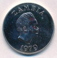 Zambia 1979. 5K Ag "Zambézi mocsárantilop" T:1- ujjlenyomat, fo.
Zambia 1979. 5 Kwacha Ag...