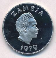 Zambia 1979. 5K Ag "Zambézi mocsárantilop" T:PP felületi karc
Zambia 1979. 5 Kwacha Ag &q...