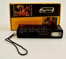 Pocket Camera 110 filmes fényképezőgép, eredeti dobozában, működőképes, szép állapotban