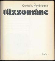 Komlós Andrásné: Tűzzománc. Bp.,1980, Móra. Kiadói papírkötés