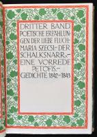 Alexander Petőfi Poetische Werke in Sechs Bänden in Deutscher nach Dichtung von Ignaz Schnitzer I-II...