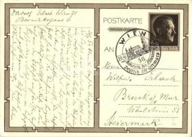 Adolf Hitler with children. Hitlerjugend, NSDAP German Nazi Party propaganda, swastika + 1939 50. Ge...