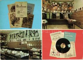 15 db modern vegyes képeslap, budapesti úttörővasút, motívumlapok / 15 modern mixed postcards, Budap...