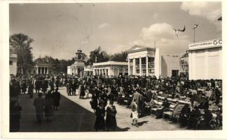 Budapest - 5 db régi és modern kiállítás megnyitó: 1940-41 Nemzetközi Vásár, Mezőgazdasági kiállítás, Párizsi nemzetközi expo magyar pavilonja, több lapon So. Stpl.
