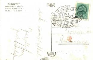 Budapest - 5 db régi és modern kiállítás megnyitó: 1940-41 Nemzetközi Vásár, Mezőgazdasági kiállítás...