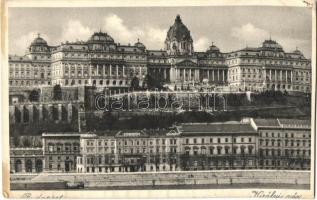 Budapest, Lánchíd - 3 db régi képeslap