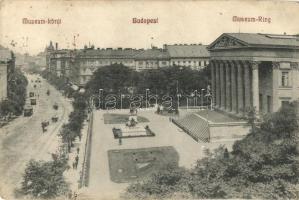 Budapest - 7 db régi városképes lap