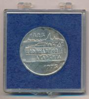 1975. 200Ft Ag "Magyar Tudományos Akadémia" eredeti, sérült MNB plasztik tokban T:BU Adamo...